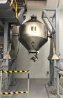 Used-Paul Abbe Double Cone Blender / Mixer 35 Cu Ft Working Volume 316L Stainles