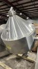 Used-Paul Abbe Double Cone Blender / Mixer 35 Cu Ft Working Volume 316L Stainles