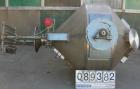 USED: Paul O Abbe Rota Cone Blender, 82 cubic foot total capacity, 50 cubic foot working capacity. 304 stainless steel. 66