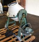 Used- Paul O. Abbe Rota-Cone Blender, Plastic Drum