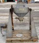 Used Stainless Steel Paul O Abbe Rota Cone Blender, 2.5 Cubic Feet Working Capacity, 3.9 Total