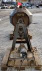 Used Stainless Steel Paul O Abbe Rota Cone Blender, 2.5 Cubic Feet Working Capacity, 3.9 Total
