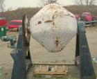 Used Paul O Abbe Rota Cone Blender, 70 Cubic Feet Working Capacity, 108 Total, 316 Stainless Steel. 72