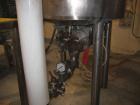 Used-Scholl Servo Lift Free Fall Mixer, type NG1200. All stainless steel, mirror polished. Total capacity 42.4 cubic feet (1...