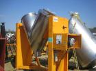 Used Stainless Steel Sigma Twin Shell Blender, 20 Cubic Feet, Model V200