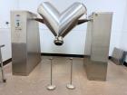 Used Vanguard Pharmaceuticals Machinery V-Blender Model V-18 Double Cone Mixer
