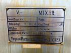 Used Vanguard Pharmaceuticals Machinery V-Blender Model V-18 Double Cone Mixer