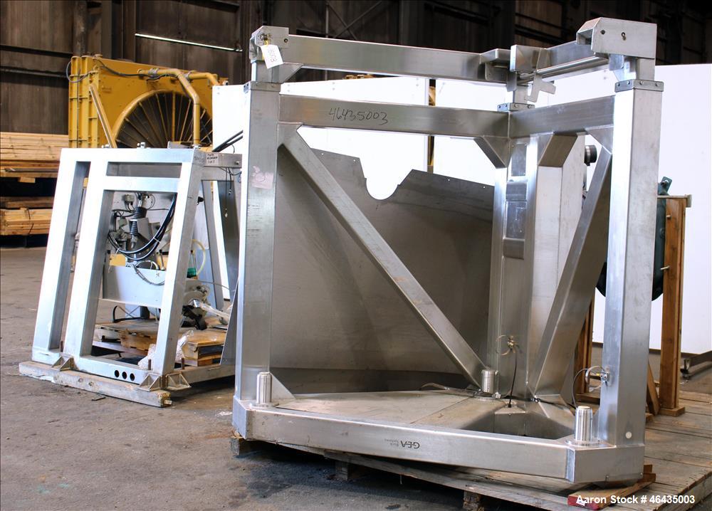 Used GEA Buck Systems Single Pedestal Tote Blender