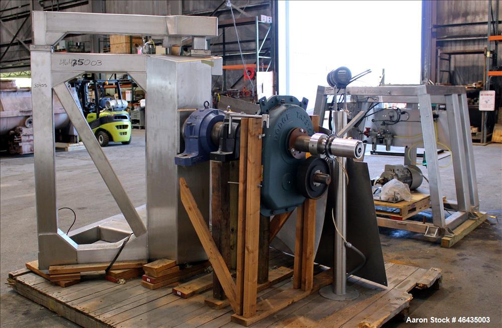 Used GEA Buck Systems Single Pedestal Tote Blender