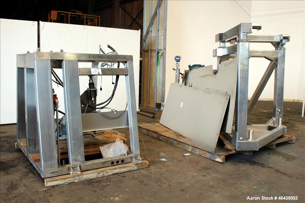 Used GEA Buck Systems Single Pedestal Tote Blender