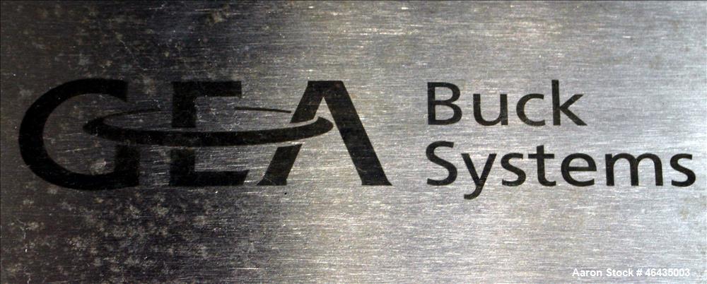 Used GEA Buck Systems Single Pedestal Tote Blender