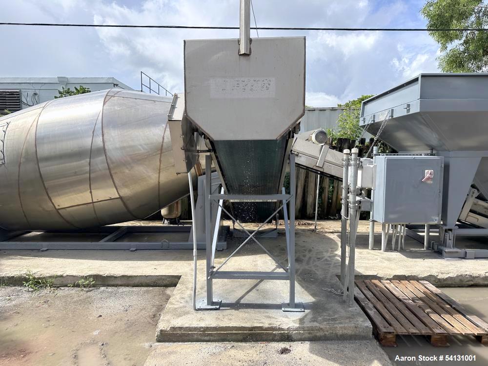 Used Yargus Layco Rotary Drum Blender System – 8 Ton Capacity