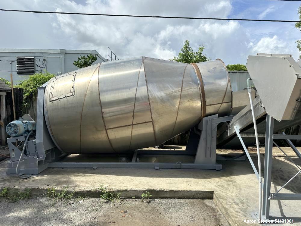 Used Yargus Layco Rotary Drum Blender System – 8 Ton Capacity