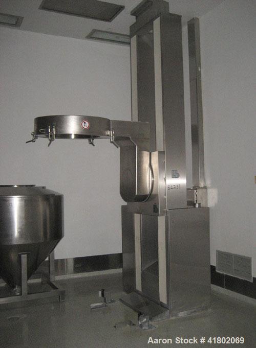 Used L.B. Bohle Pharma Bin Blender, Model PM-2000, Stainless Steel. 1500 kg safe load, 480 volt, with controls.