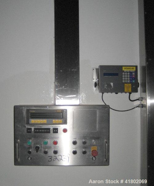 Used L.B. Bohle Pharma Bin Blender, Model PM-2000, Stainless Steel. 1500 kg safe load, 480 volt, with controls.