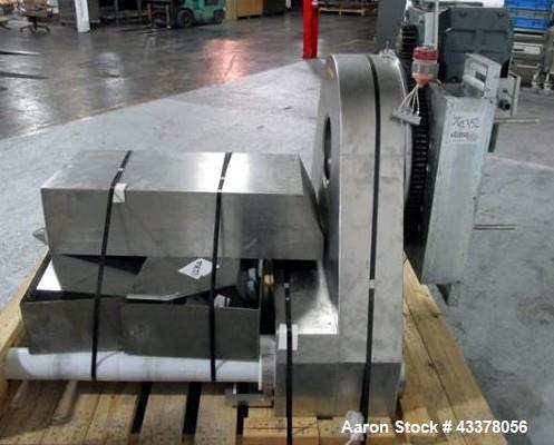 Used LB Bohle Bin Blender, Model PM2000. Stainless steel product contact surfaces, 1500 kw max load capacity, approximately 14' rise, approximately 24'6" overall height, post design with dual columns...