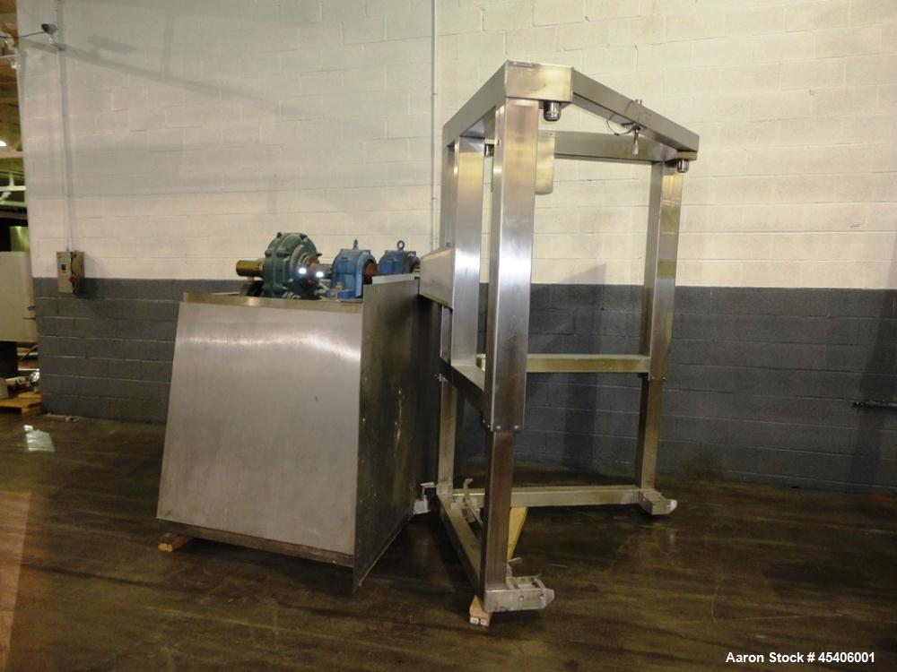 Used Stainless Steel Gallay Systems Bin Blender, Model G868-B01