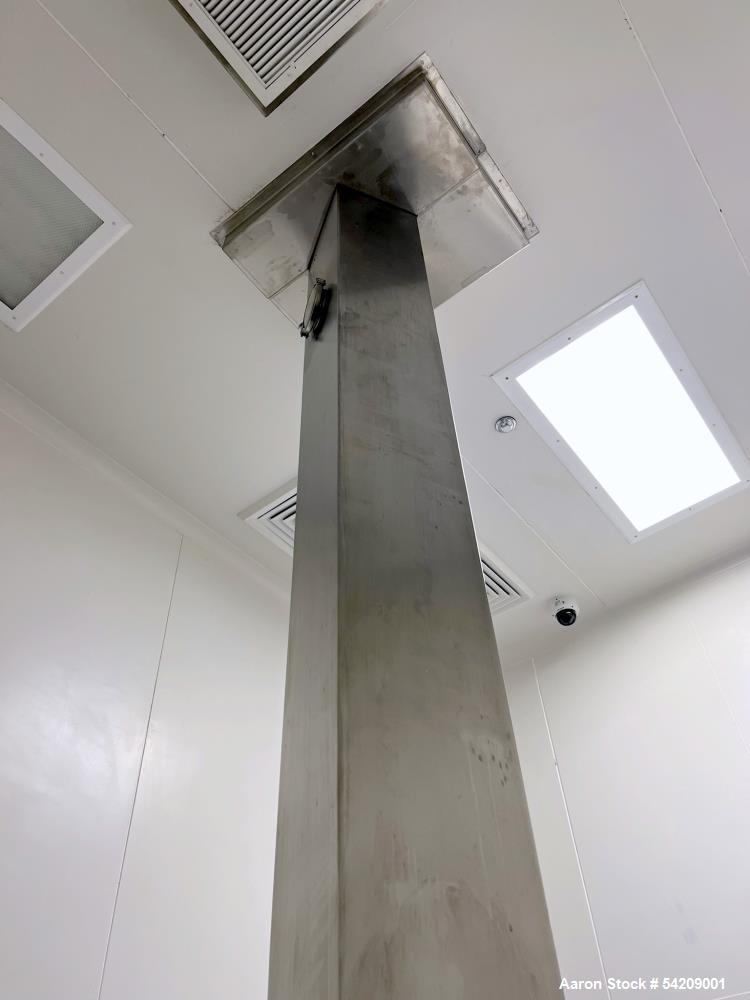 Used Glatt CM 400 Stainless Steel Column Bin Blender | 500L, 300L & 100L Bins | 2016 | HMI Controlled | 480V