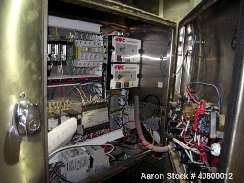Used Heavy Duty Products Seasoning System, Model OMS99, Consisting Of: (1) Acrison feeder, model 610 approximately 1 1/2" diameter x 42" long stainless steel tube and screw, includes controller. (1) ...
