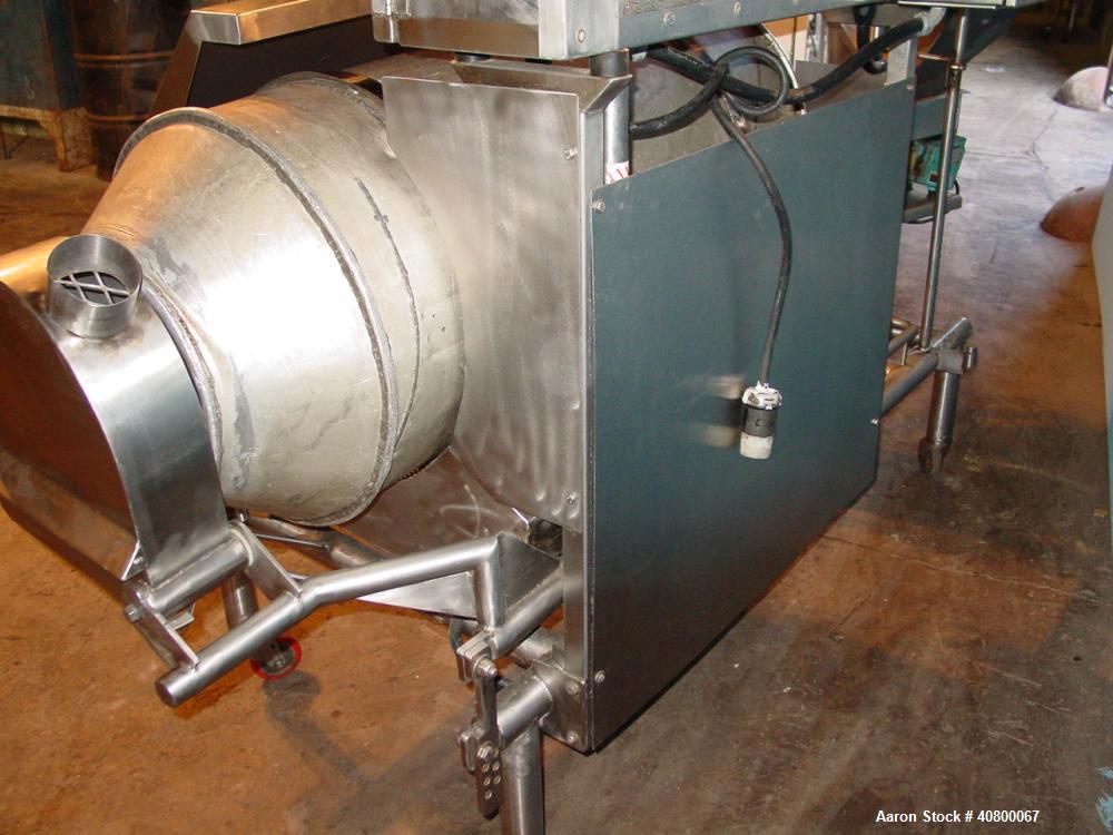 Used Heavy Duty Products Seasoning System, model OMS99, consisting of: (1) Acrison feeder, model 610, approximately 1-1/2" diameter x 42" long stainless steel tube and screw, includes controller. (1)...