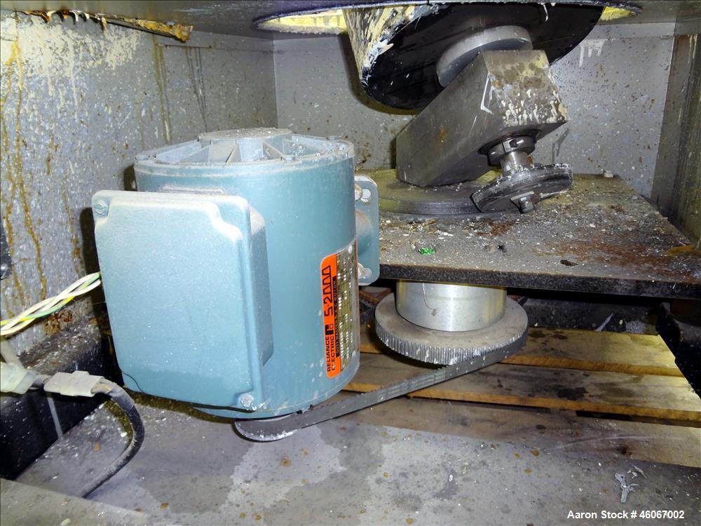Used Hero Ultrablend XHD Paint Shaker. Load Capacity 125 pounds, 5 gallon capacity. Driven by an approximate 1/4hp, 1/60/115 volt, 1725 rpm motor.