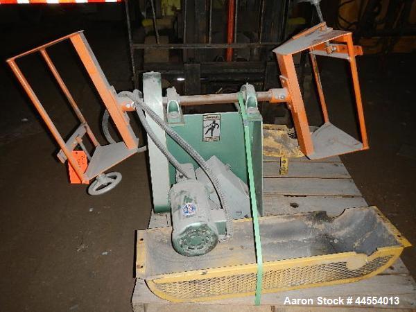 Used IMS twin drum tumbler, model DM0605