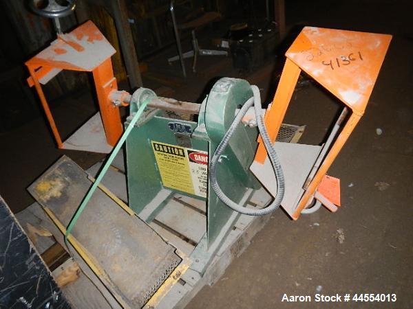 Used IMS twin drum tumbler, model DM0605