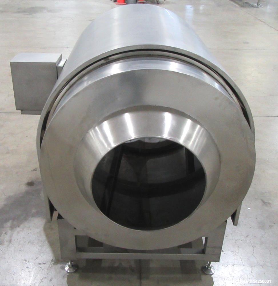 Used Shanghai Junyu JYC-500 Coating Drum for Sale – Stainless Steel, 1.5 HP Motor