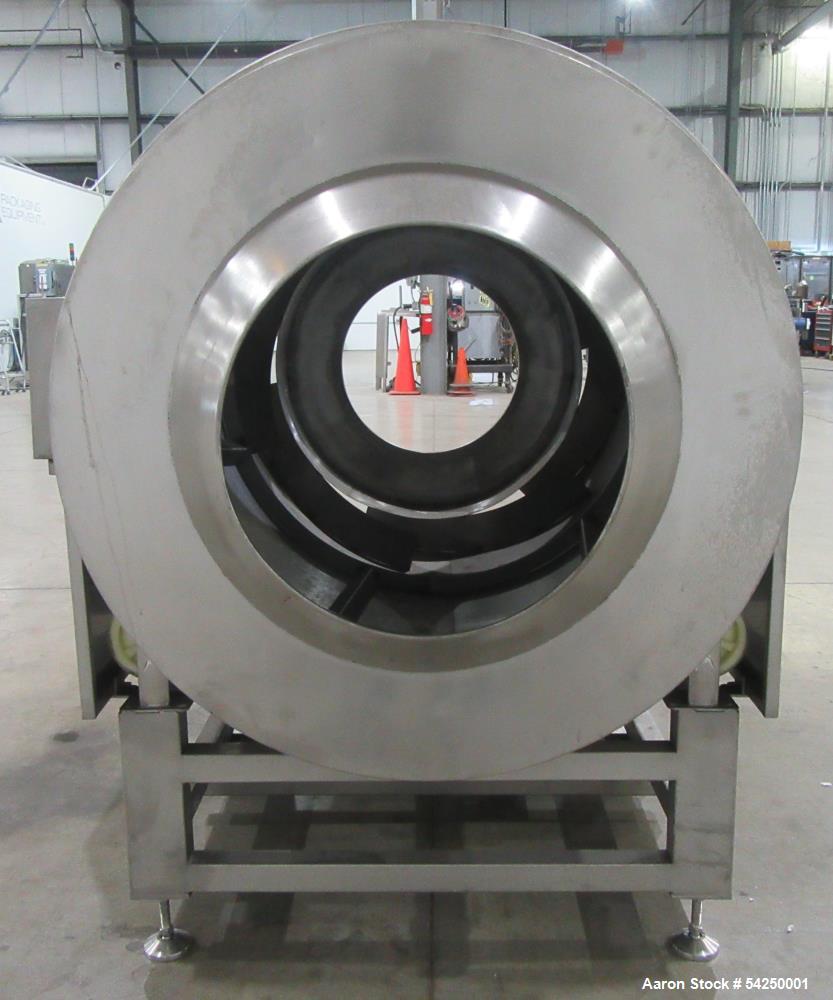 Used Shanghai Junyu JYC-500 Coating Drum for Sale – Stainless Steel, 1.5 HP Motor
