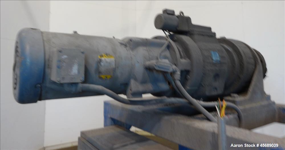 Used Metalcraft Tote Tumbler, Model 31753. Includes (9) Stainless Steel Totes, 55" Wide x 27.5" Straight Side x 42.5" Cone. 43.5" x 43.5" Square Top Opening. Approximate 16" Bottom Outlet. Driven by ...
