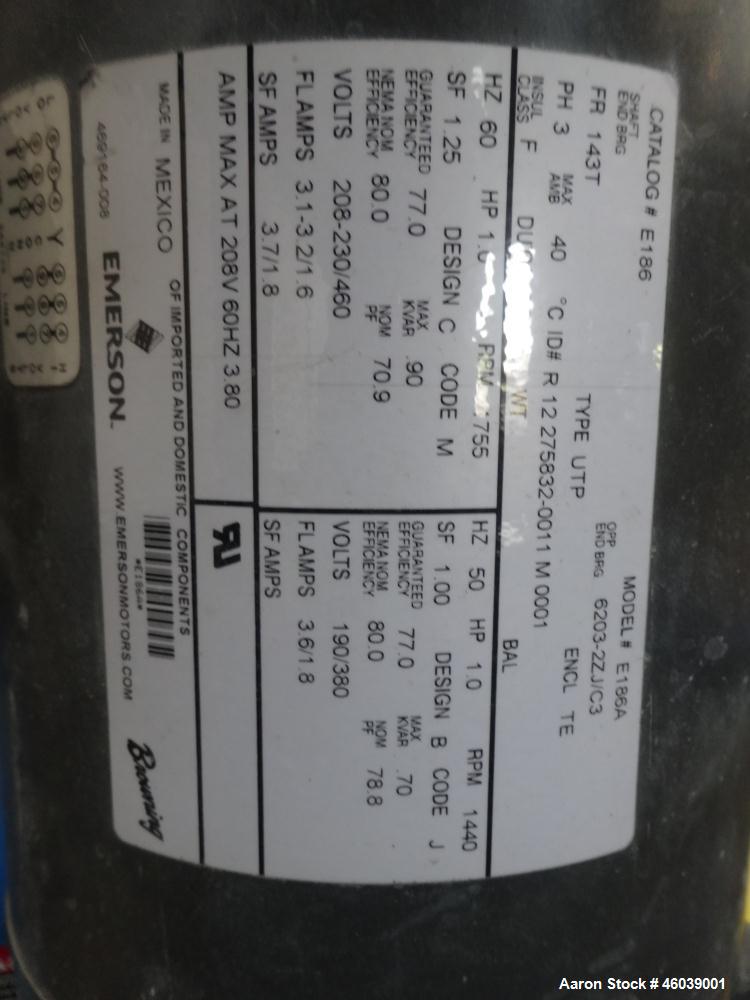 Used Munson Rotary Batch Mixer