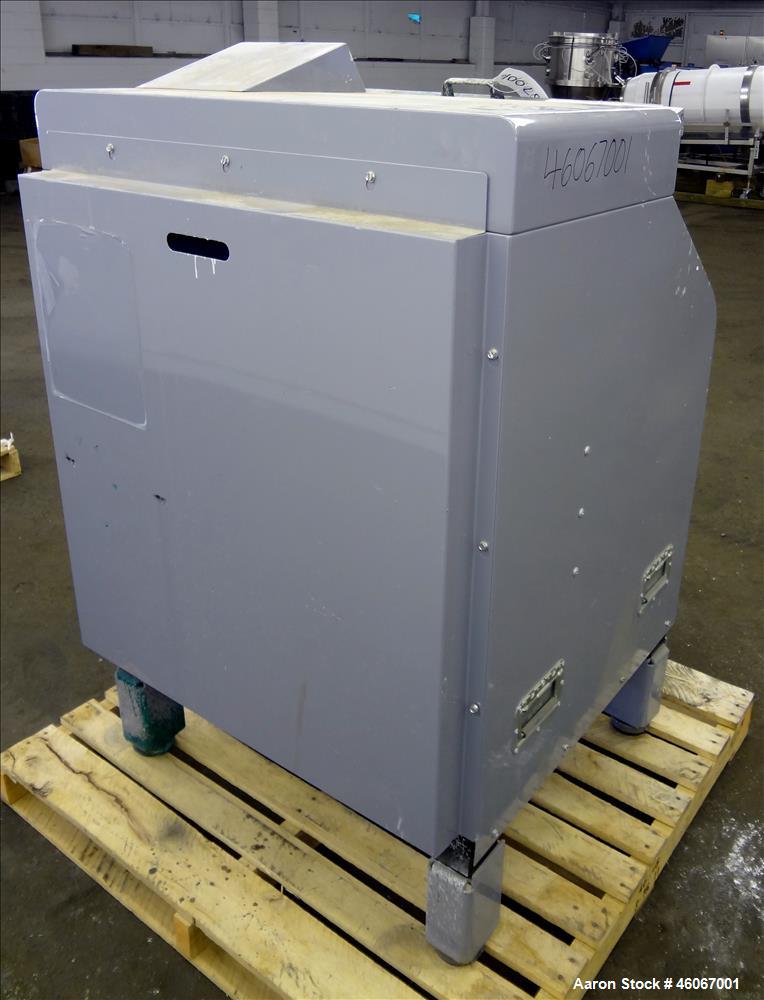 Used Red Devil Paint Shaker, Model 05025X1ZRL4. Load capacity 125 pounds. Driven by a 1hp, 1/60/115/230 volt, 1725 rpm XP gear motor. Serial#07G0123K.