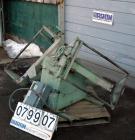 Used Alsteele Double Drum Tumbler, Carbon Steel. Can accept drums approximately 20