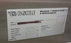 Used L.B. Bohle Bin Blender, Model LM40, Stainless Steel. (5) Stainless steel bins, approximate dimensions, (1) 8
