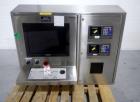 Used LB Bohle bin blender, model PM2000, stainless steel construction, post mounted design, 1500 kg capacity, designed to handle up to 2000 liter bins, 460 volt with operator interface control panel,...