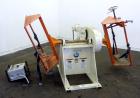 Used IMS Dual Drum Tumbler, Model TBD1500. Capacity (2) 55 gallon drums at 280 pounds per drum. Minimum/maximum height 25