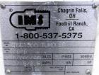 Used IMS Dual Drum Tumbler, Model TBD1500. Capacity (2) 55 gallon drums at 280 pounds per drum. Minimum/maximum height 25
