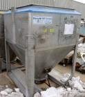 Used Metalcraft Tote Tumbler, Model 31753. Includes (9) Stainless Steel Totes, 55
