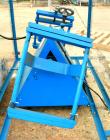 Used Morse Dual Can Tumbler, Model 2-305-1. Capacity (2) 8.5 gallon drums at 100 pounds per drum at 23 rpm. Minimum/maximum height 4-1/2
