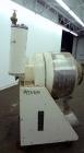 Used Munson Machinery Mini Rotary Batch Mixer, Model MX-3-S/S, 3 Cubic Feet, 304 Stainless Steel. Maximum batch weight 350 pounds. Approximate 30” diameter drum with flights, and (1) internal spray l...