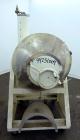 Used Munson Machinery Mini Rotary Batch Mixer, Model MX-3-S/S, 3 Cubic Feet, 304 Stainless Steel. Maximum batch weight 350 pounds. Approximate 30” diameter drum with flights, and (1) internal spray l...