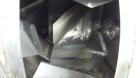 Used Munson Machinery Mini Rotary Batch Mixer, Model MX-3-S/S, 3 Cubic Feet, 304 Stainless Steel. Maximum batch weight 350 pounds. Approximate 30” diameter drum with flights, and (1) internal spray l...