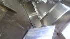 Used Munson Machinery Mini Rotary Batch Mixer, Model MX-3-S/S, 3 Cubic Feet, 304 Stainless Steel. Maximum batch weight 350 pounds. Approximate 30” diameter drum with flights, and (1) internal spray l...