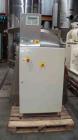 Used GEA IBC Single Pedstal Container Mixer/Blender. Material of construction is 316 stainless steel, total capacity 500 liter, working capacity 330 liter, non-jacketed container. Belt driven via a g...
