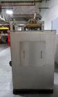 Used Tote Systems tote blender, 304 stainless steel construction, 79 cu ft(2500 liter) capacity, on stainless steel stands with 20 hp, 230/460 volt motor drive thru Sumitomo gear box with 76:1 gear b...