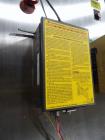 Used Tote Systems tote blender, 304 stainless steel construction, 79 cu ft(2500 liter) capacity, on stainless steel stands with 20 hp, 230/460 volt motor drive thru Sumitomo gear box with 76:1 gear b...