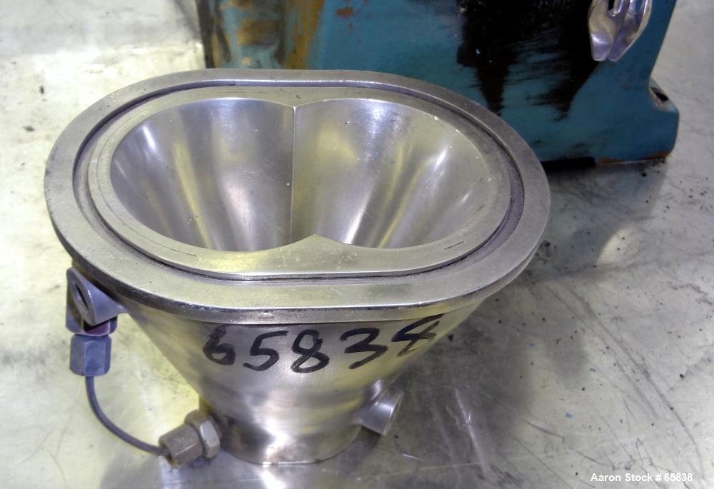 Used Stainless Steel Atlantic Research Helicone Lab Mixer, Model 2CV