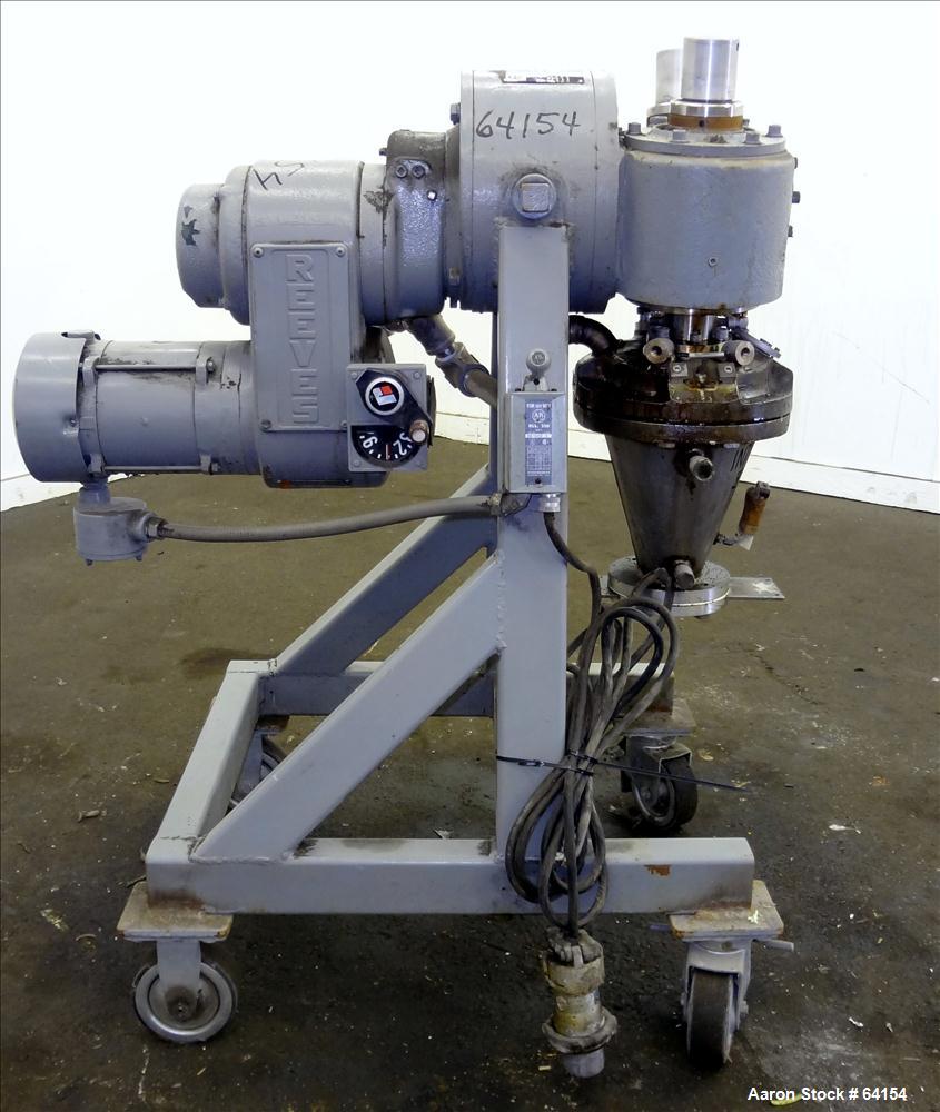 Used Stainless Steel Atlantic Research Vertical Helicone Mixer, Model 4CV