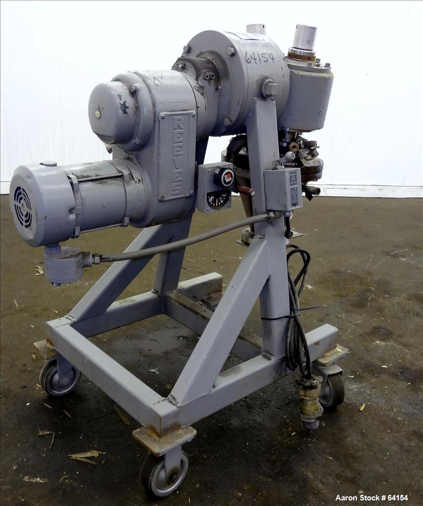 Used Stainless Steel Atlantic Research Vertical Helicone Mixer, Model 4CV