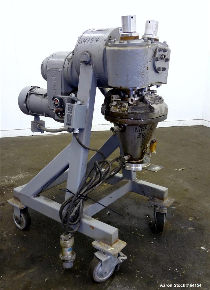Used Stainless Steel Atlantic Research Vertical Helicone Mixer, Model 4CV